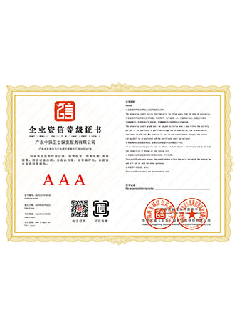 企业资讯等级证书